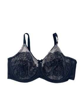 Wacoal Black Lace Full-Cup Underwire Bra